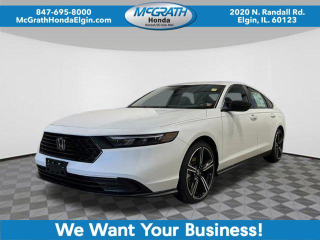 new 2025 Honda Accord Hybrid car, priced at $33,755