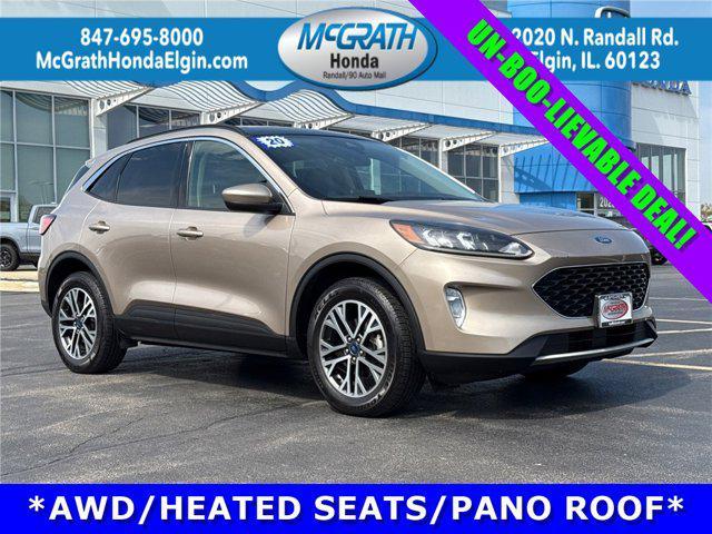 used 2020 Ford Escape car, priced at $16,495