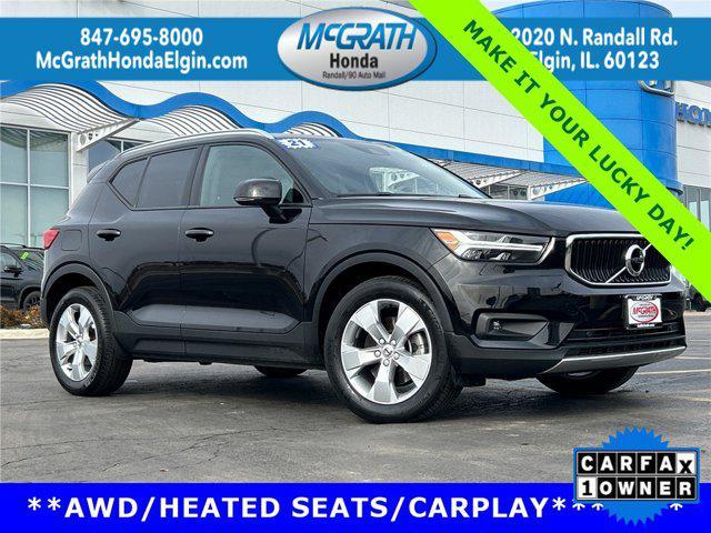 used 2021 Volvo XC40 car, priced at $27,595