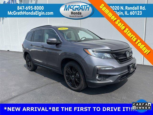 used 2022 Honda Pilot car, priced at $33,195