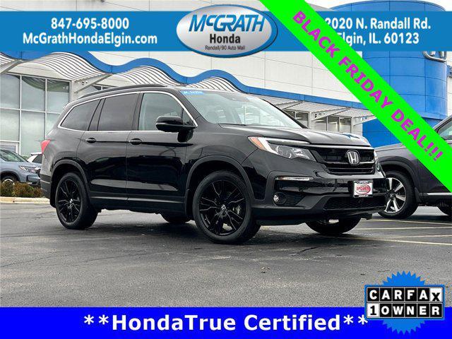 used 2022 Honda Pilot car, priced at $34,295