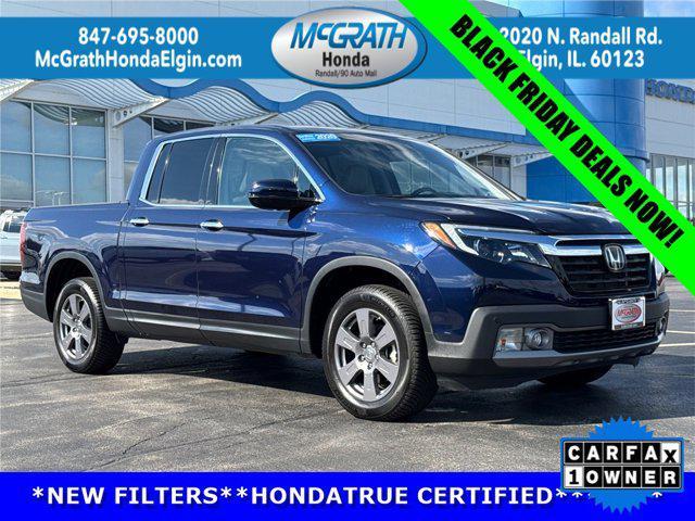 used 2020 Honda Ridgeline car, priced at $26,500