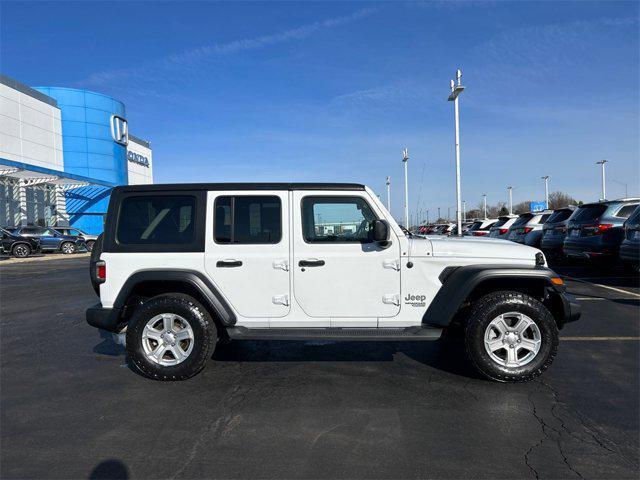 used 2020 Jeep Wrangler Unlimited car, priced at $24,995