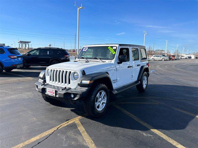 used 2020 Jeep Wrangler Unlimited car, priced at $24,995