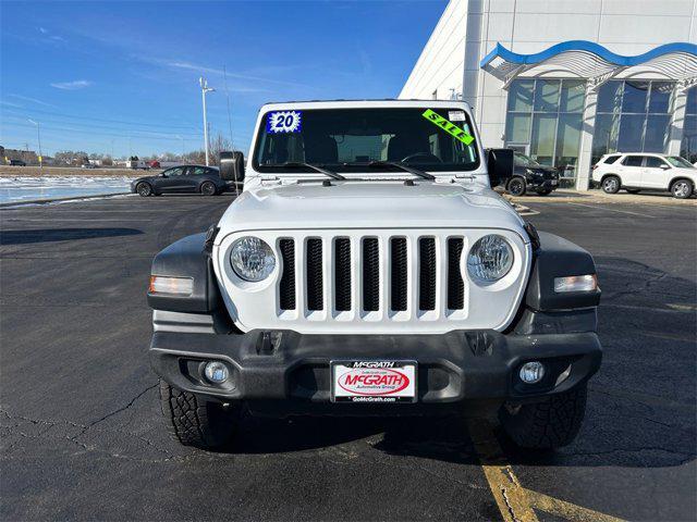 used 2020 Jeep Wrangler Unlimited car, priced at $24,995