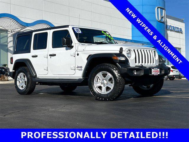 used 2020 Jeep Wrangler Unlimited car, priced at $24,995