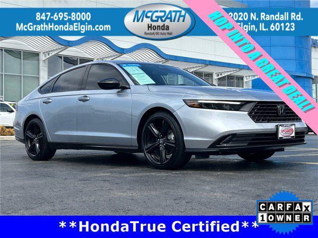 used 2024 Honda Accord Hybrid car, priced at $31,595