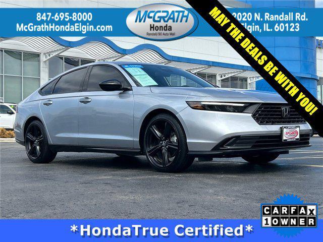 used 2024 Honda Accord Hybrid car, priced at $31,490
