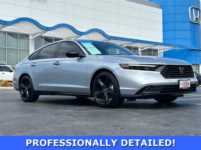used 2024 Honda Accord Hybrid car, priced at $31,490