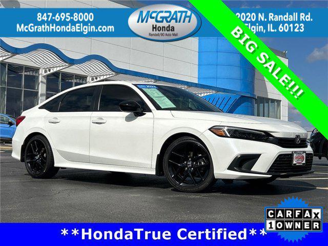 used 2023 Honda Civic car, priced at $24,595