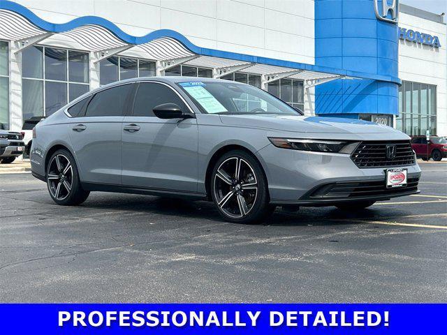 used 2023 Honda Accord Hybrid car, priced at $27,795