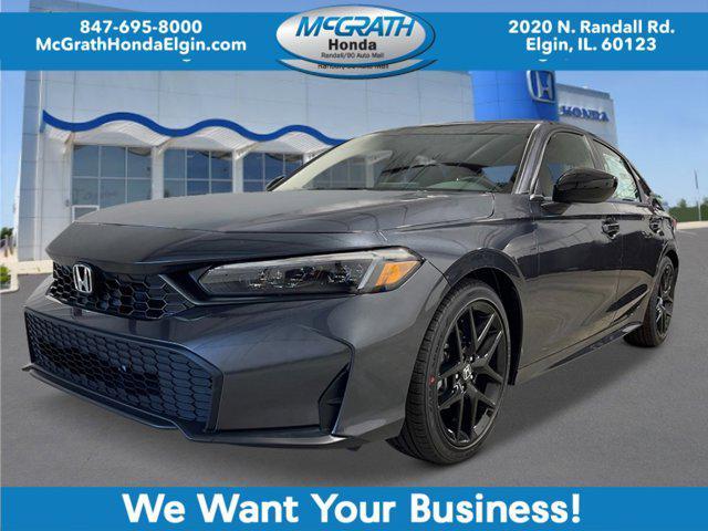 new 2026 Honda Civic car, priced at $26,795