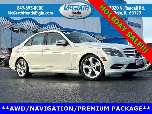 used 2011 Mercedes-Benz C-Class car, priced at $9,800