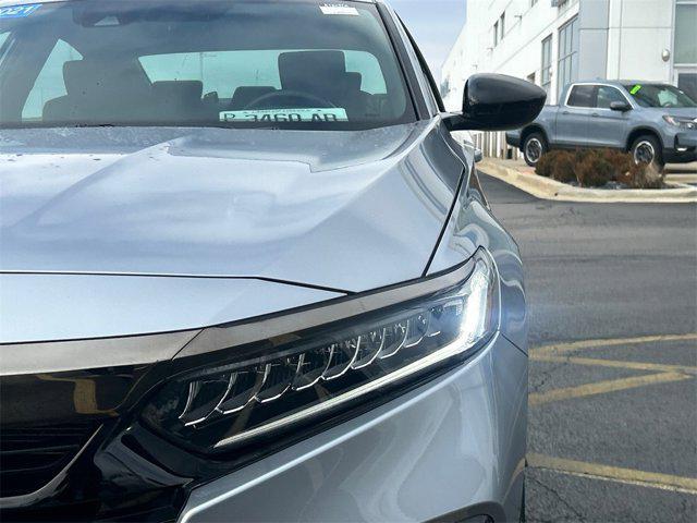 used 2021 Honda Accord car, priced at $24,295