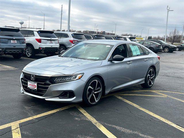 used 2021 Honda Accord car, priced at $24,295