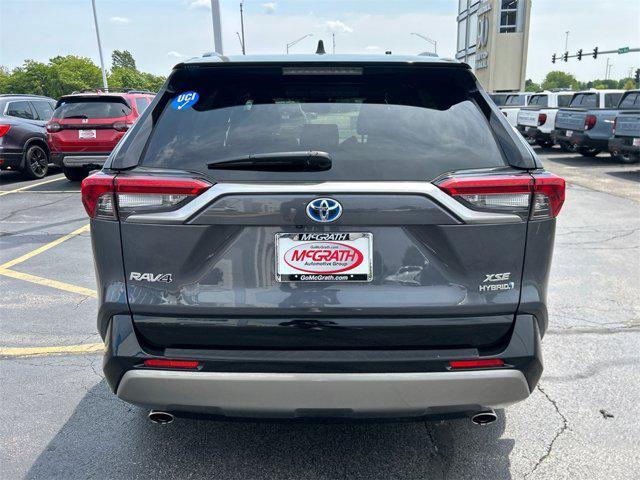 used 2023 Toyota RAV4 Hybrid car, priced at $33,195