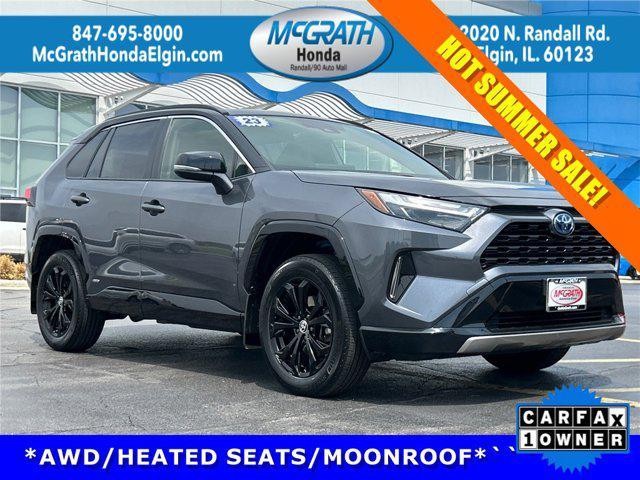 used 2023 Toyota RAV4 Hybrid car, priced at $27,700