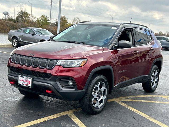 used 2022 Jeep Compass car, priced at $25,000