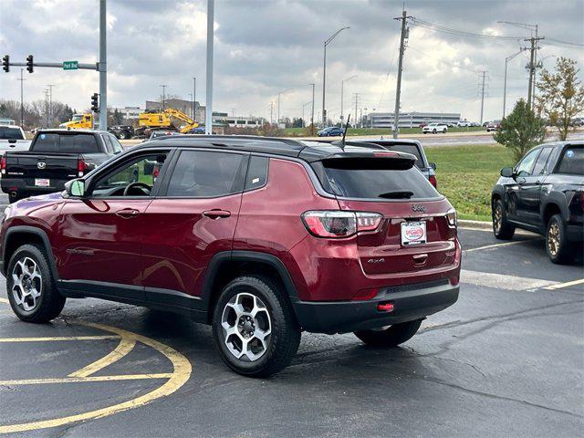 used 2022 Jeep Compass car, priced at $25,000