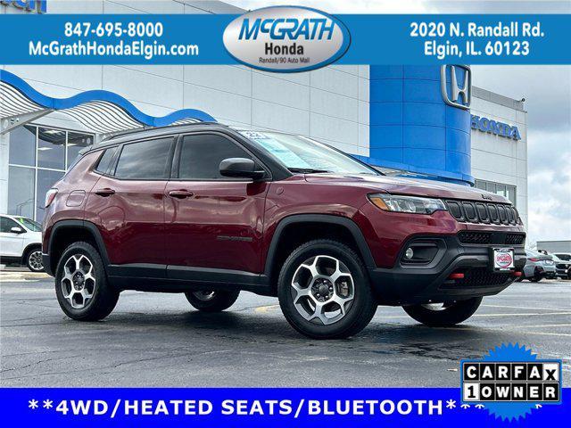 used 2022 Jeep Compass car, priced at $25,000