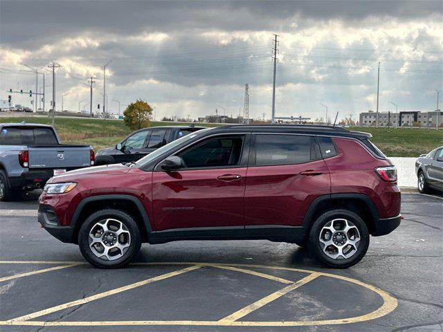 used 2022 Jeep Compass car, priced at $25,000