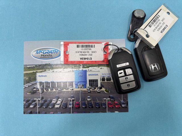 used 2021 Honda Civic car, priced at $20,000