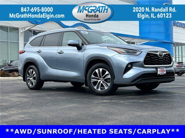 used 2021 Toyota Highlander car, priced at $33,195