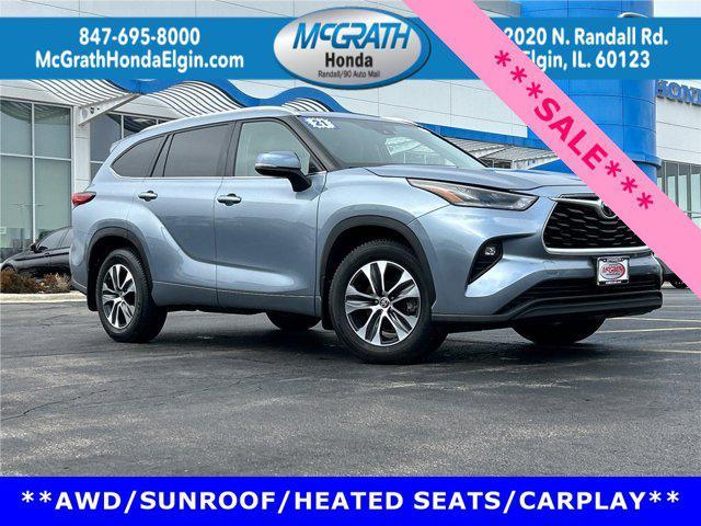 used 2021 Toyota Highlander car, priced at $31,938