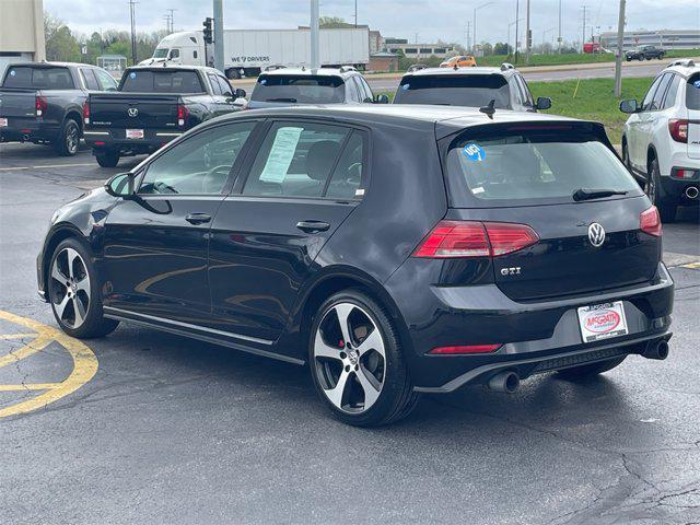 used 2018 Volkswagen Golf GTI car, priced at $19,490