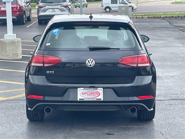 used 2018 Volkswagen Golf GTI car, priced at $19,490