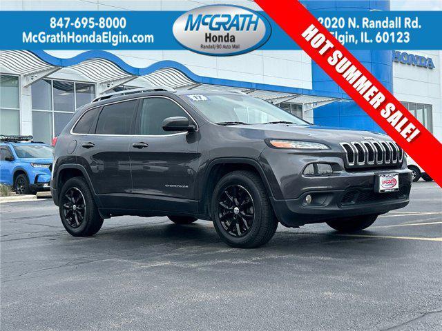 used 2017 Jeep Cherokee car, priced at $12,395