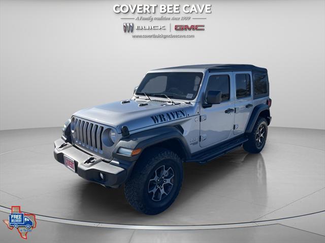 used 2018 Jeep Wrangler Unlimited car, priced at $18,718