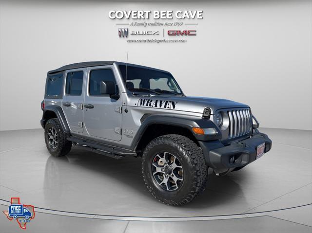 used 2018 Jeep Wrangler Unlimited car, priced at $18,718