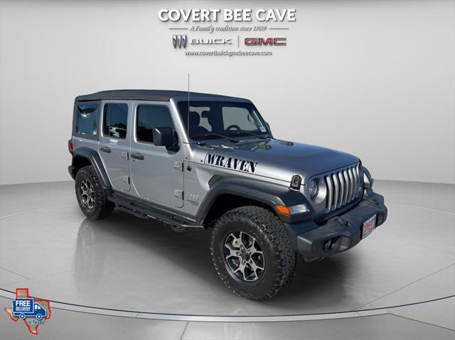 used 2018 Jeep Wrangler Unlimited car, priced at $18,718