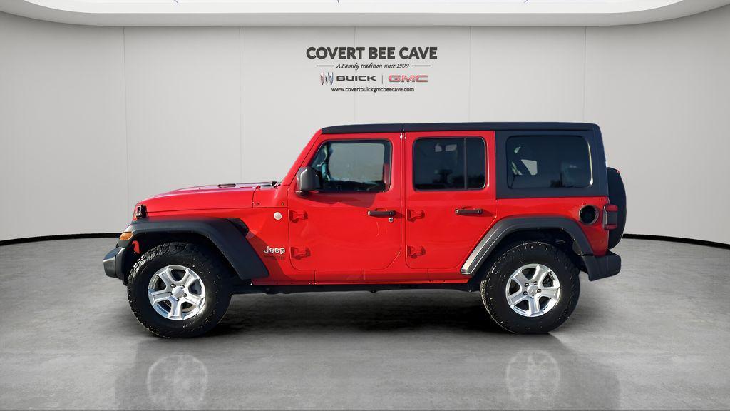 used 2018 Jeep Wrangler Unlimited car, priced at $24,927