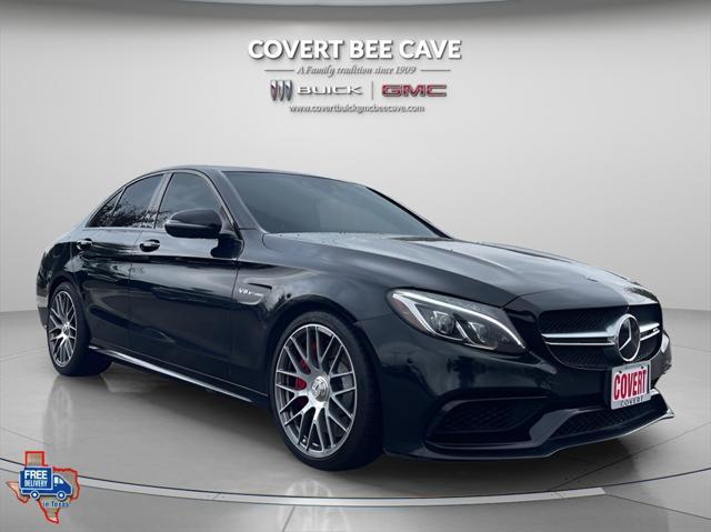 used 2018 Mercedes-Benz AMG C 63 car, priced at $36,677