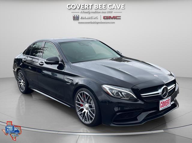 used 2018 Mercedes-Benz AMG C 63 car, priced at $36,677