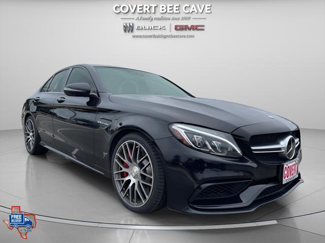 used 2018 Mercedes-Benz AMG C 63 car, priced at $36,607