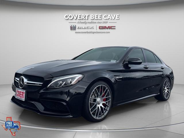 used 2018 Mercedes-Benz AMG C 63 car, priced at $36,677