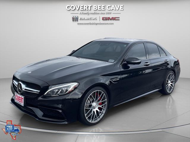 used 2018 Mercedes-Benz AMG C 63 car, priced at $36,677