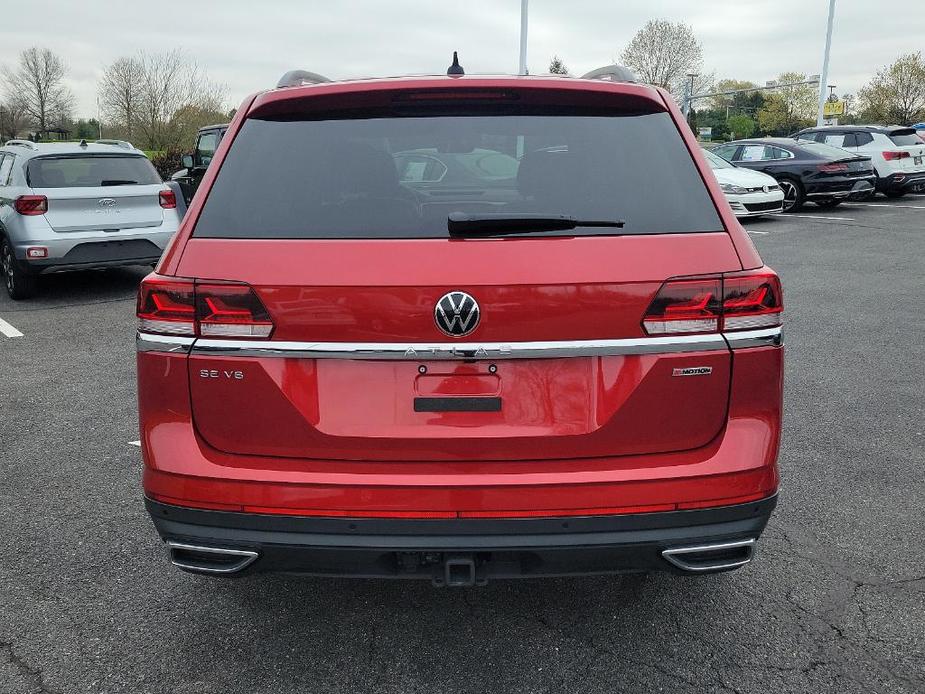 used 2021 Volkswagen Atlas car, priced at $21,495
