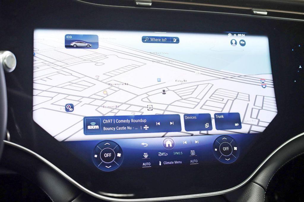 used 2022 Mercedes-Benz EQS 580 car, priced at $56,888