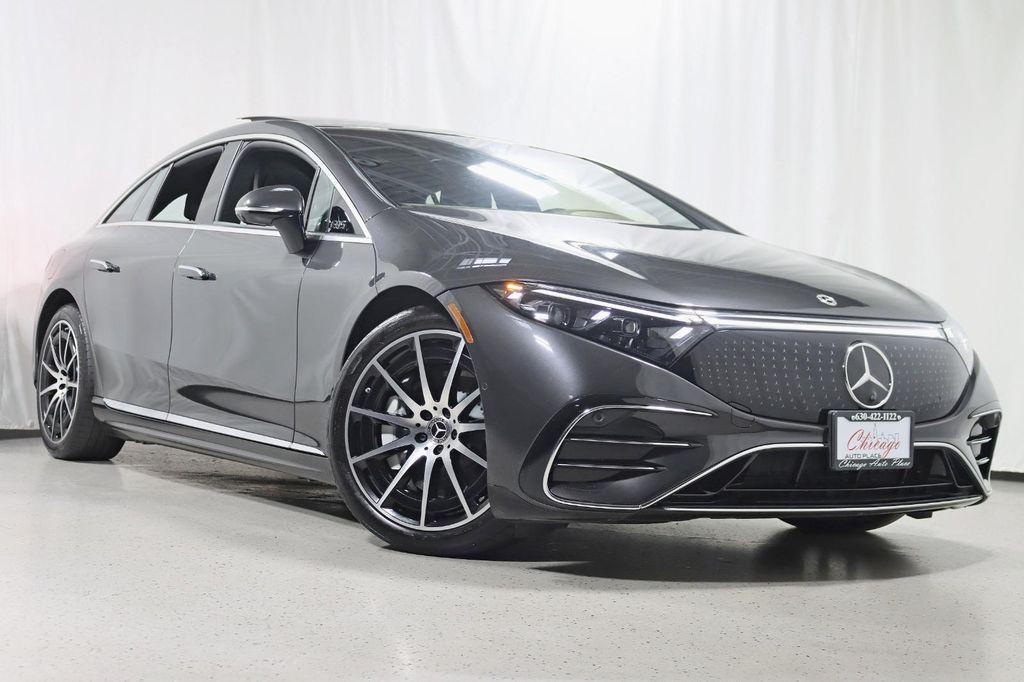 used 2022 Mercedes-Benz EQS 580 car, priced at $56,888