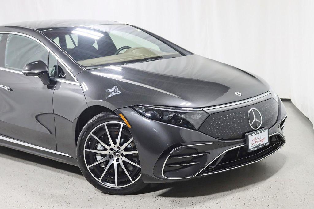 used 2022 Mercedes-Benz EQS 580 car, priced at $56,888