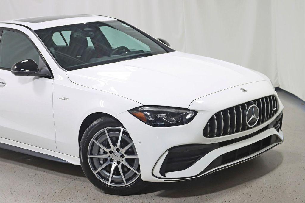 used 2023 Mercedes-Benz AMG C 43 car, priced at $47,888