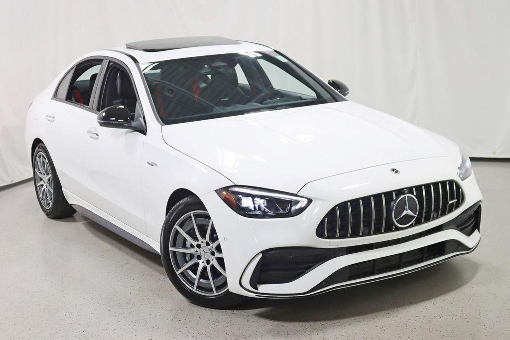 used 2023 Mercedes-Benz AMG C 43 car, priced at $47,888