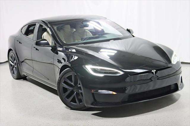 used 2022 Tesla Model S car, priced at $53,888