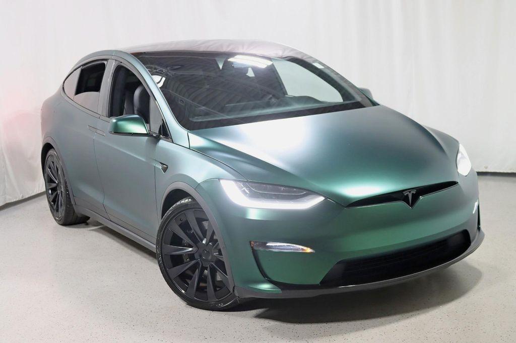 used 2022 Tesla Model X car, priced at $52,888