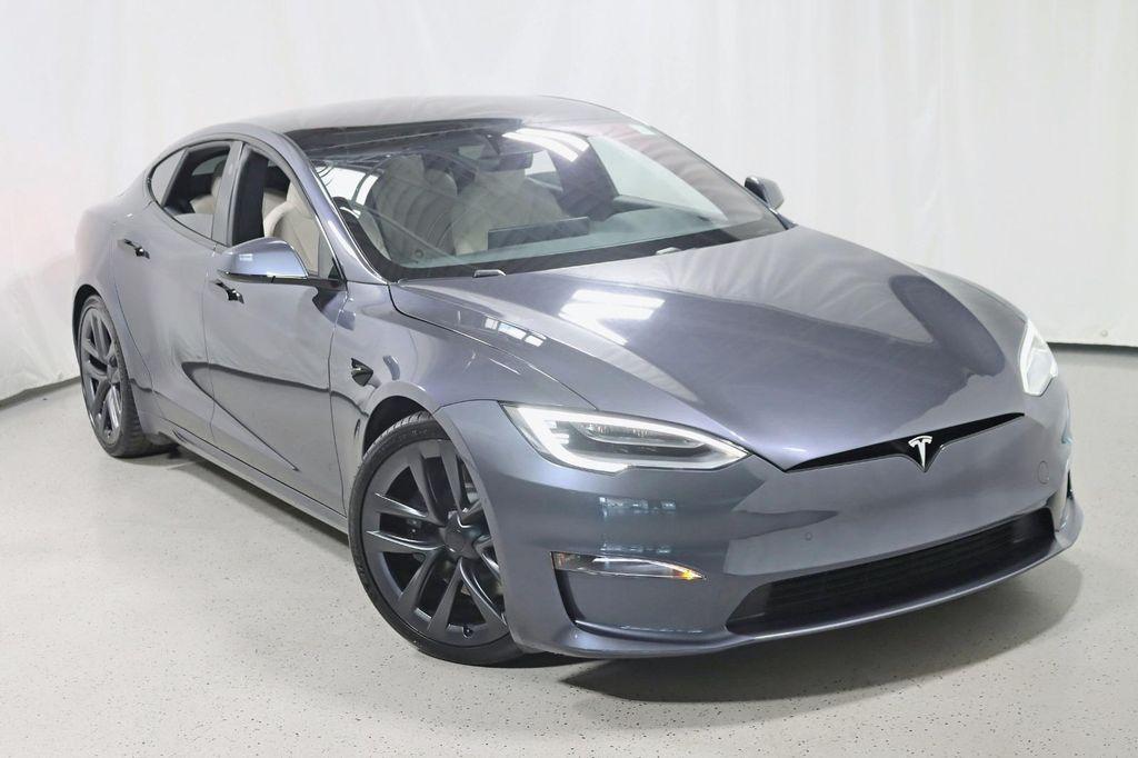 used 2021 Tesla Model S car, priced at $62,888