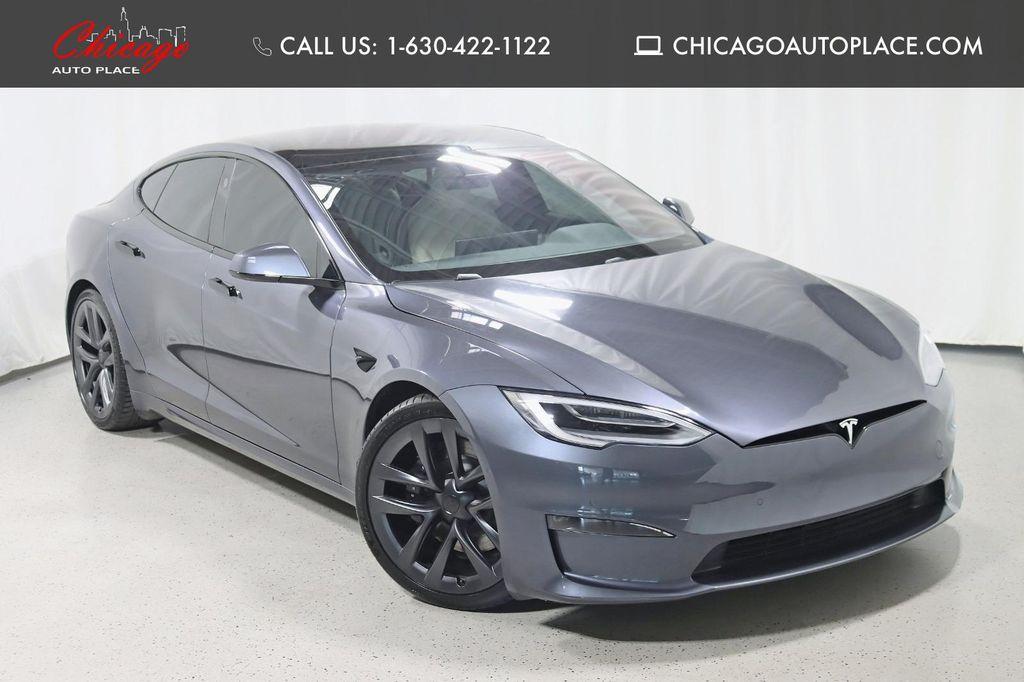 used 2021 Tesla Model S car, priced at $62,888